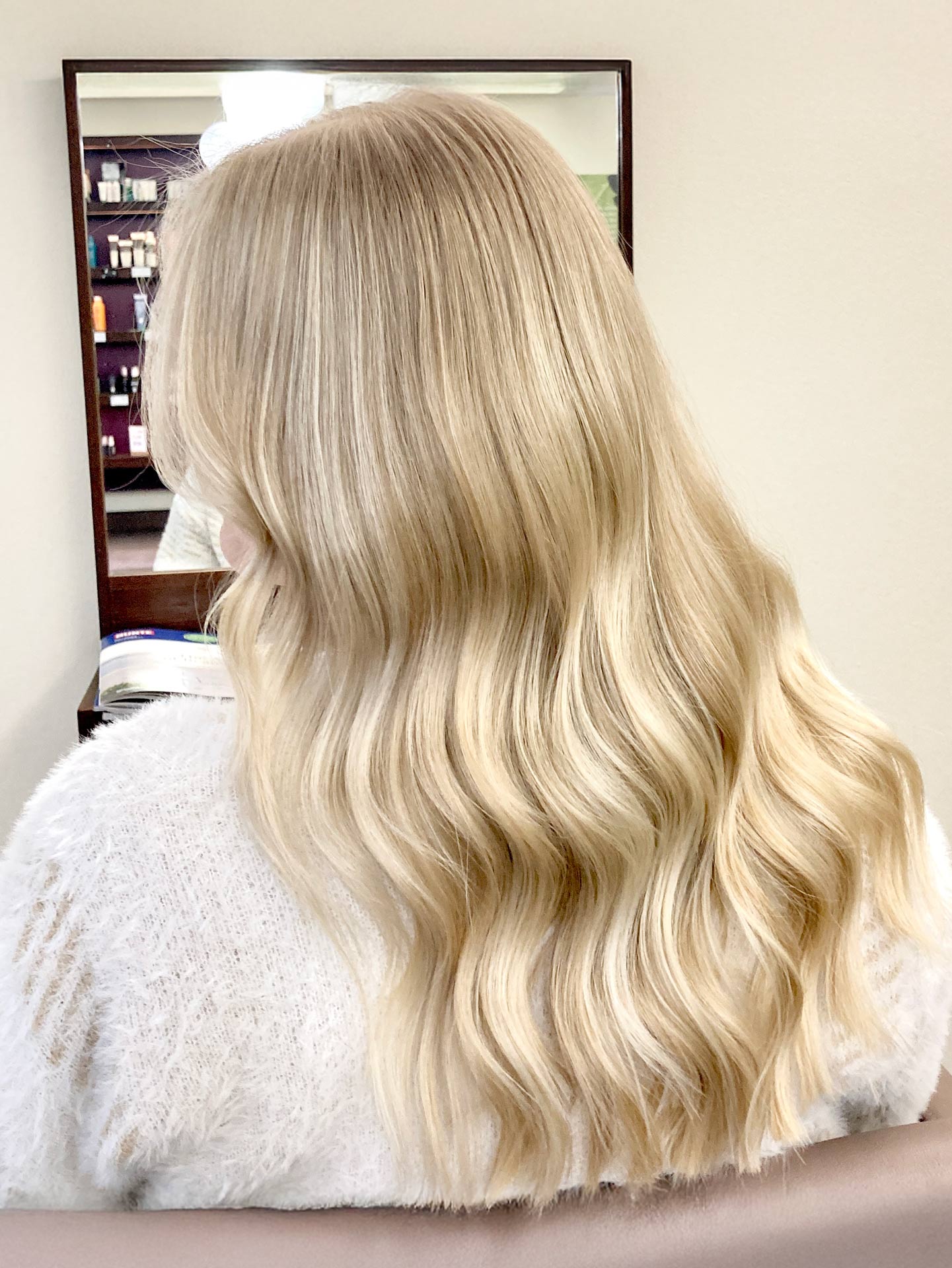 Blond Balayage Beispiel